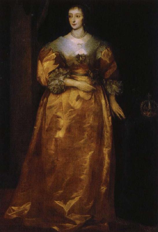 anthonis van dyck henrietta av frankrike, englands drottning Germany oil painting art